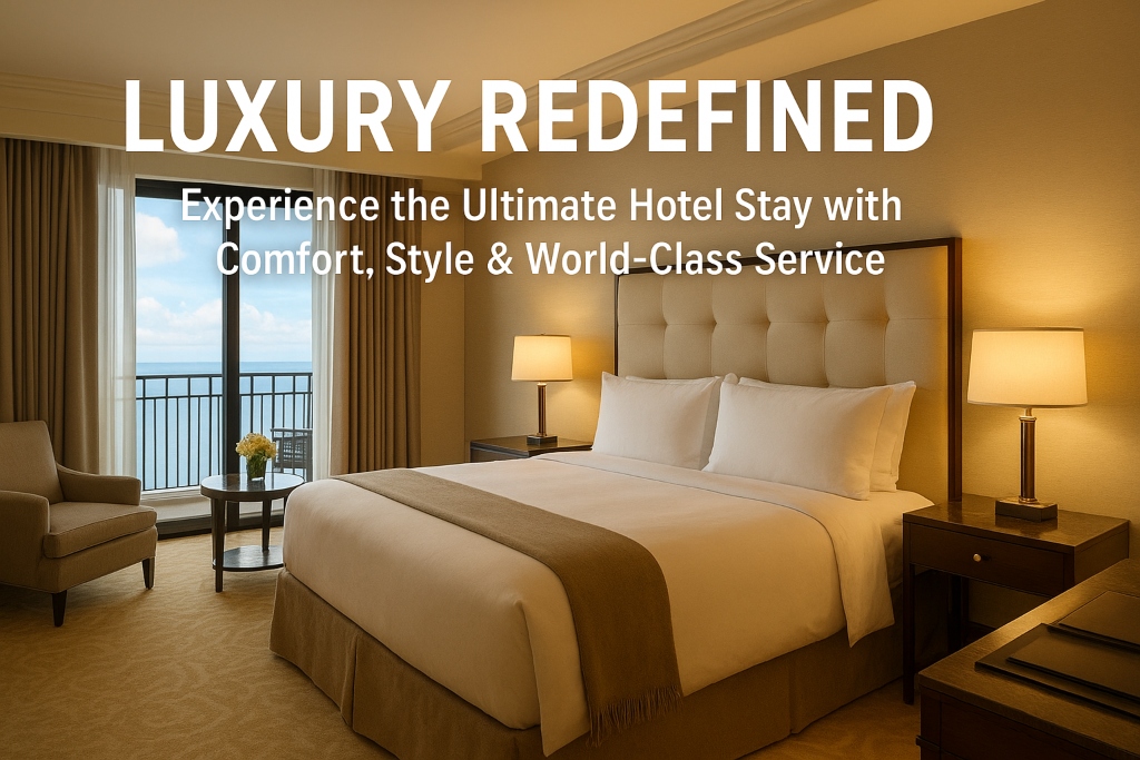 Luxury Redefined: Experience the Ultimate Hotel Stay with Comfort, Style & World-Class Service